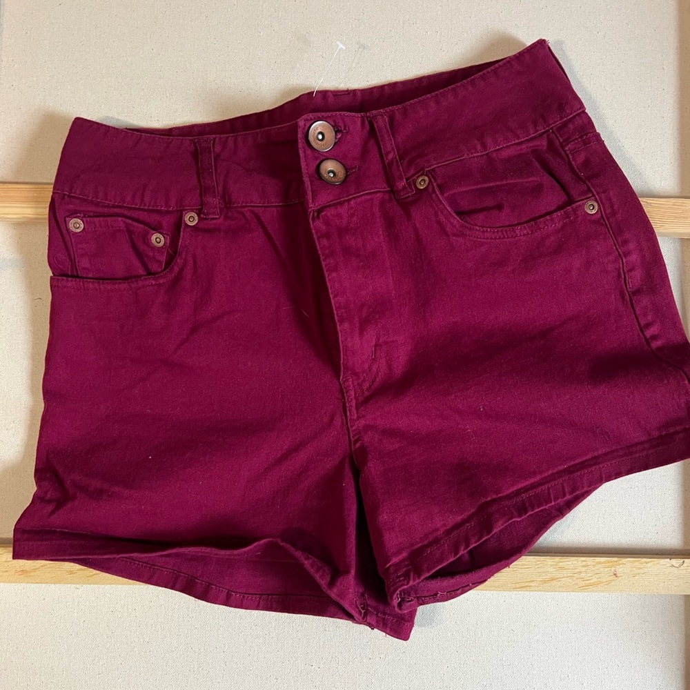 Dollhouse Burgundy shorts